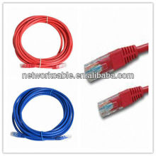 Standard Netzwerkkabel, Farbcode und Steckverbinder, mit Cat5 / Cat5e / Cat6 Stecker